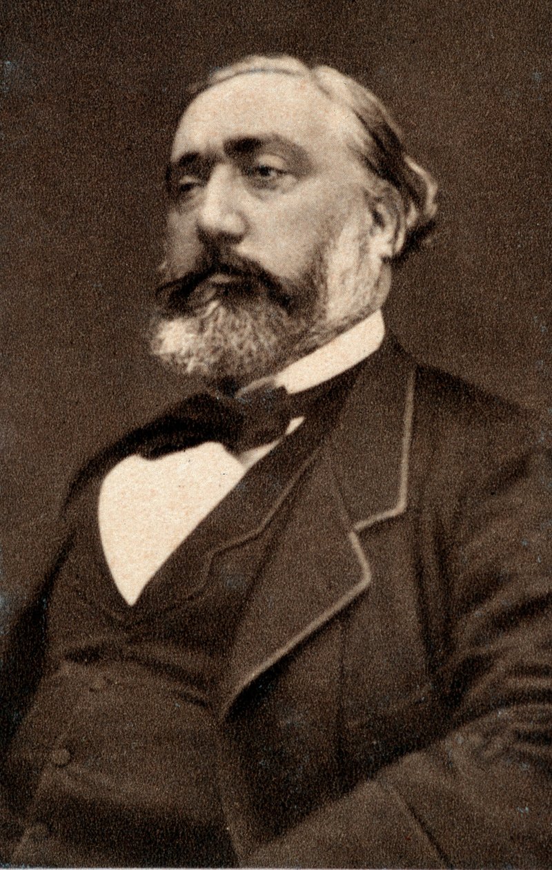 Leon Gambetta i 1881. af Unknown photographer