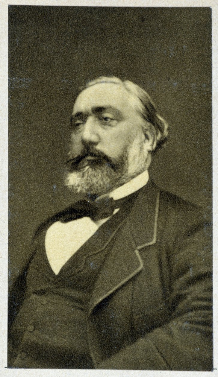 Leon Gambetta i 1881 af Unknown photographer