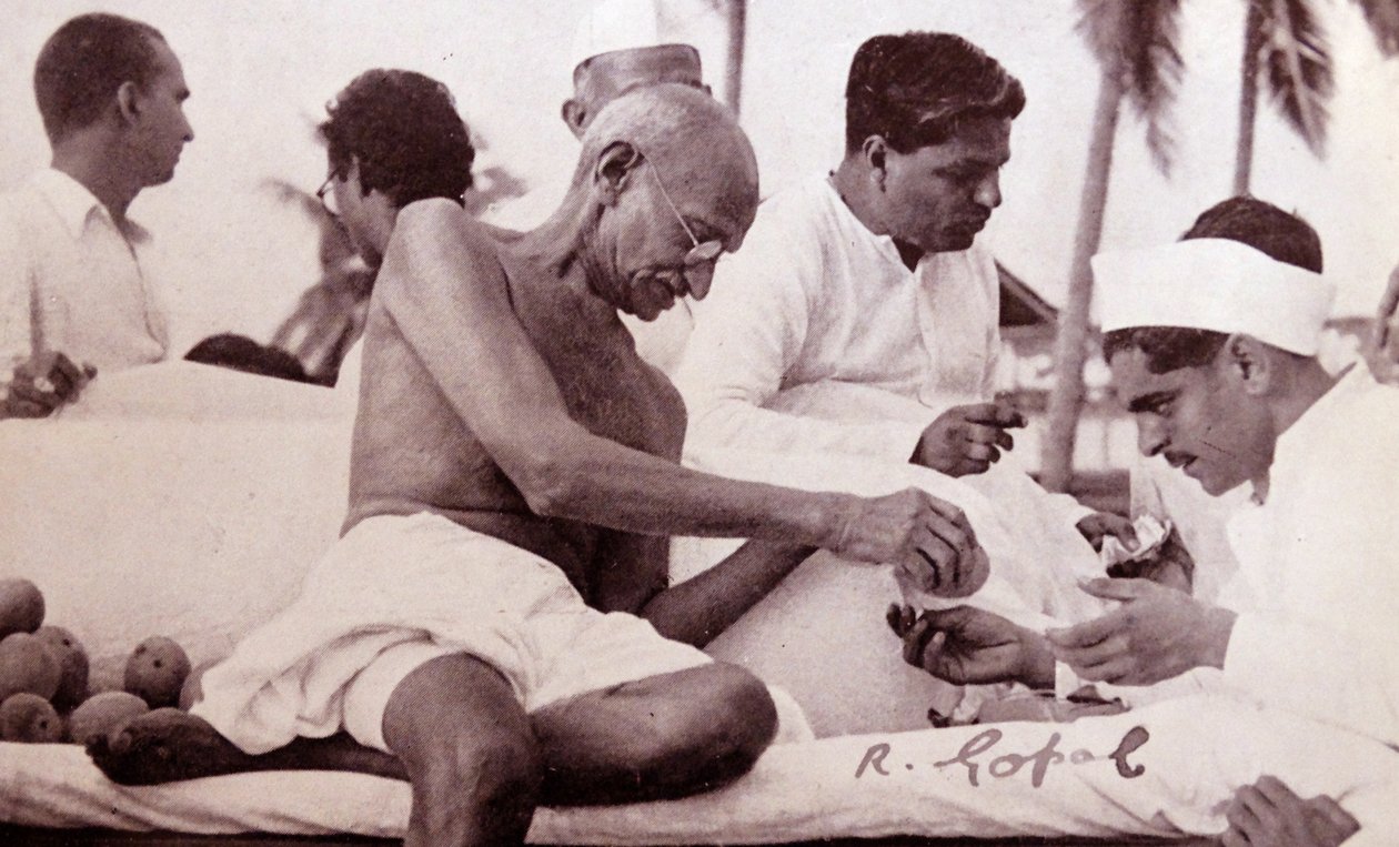 Mahatma Gandhi af Unknown photographer