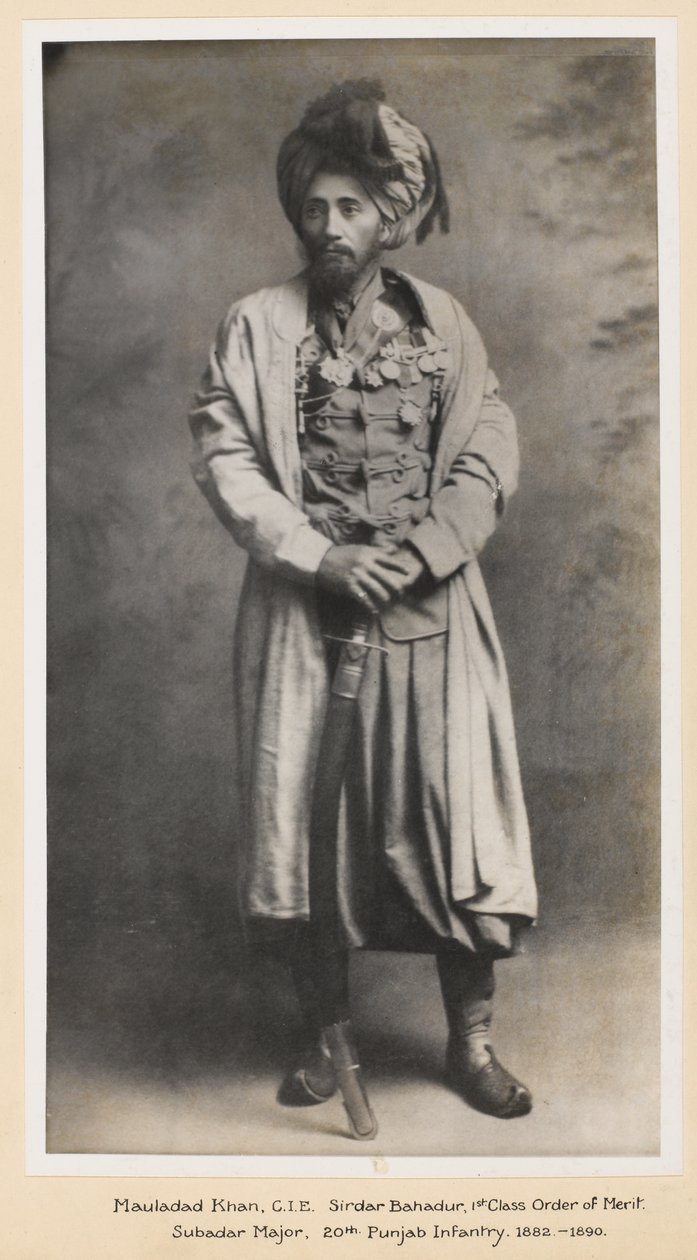 Mauladad Khan Sirdar Bahadur af Unknown photographer