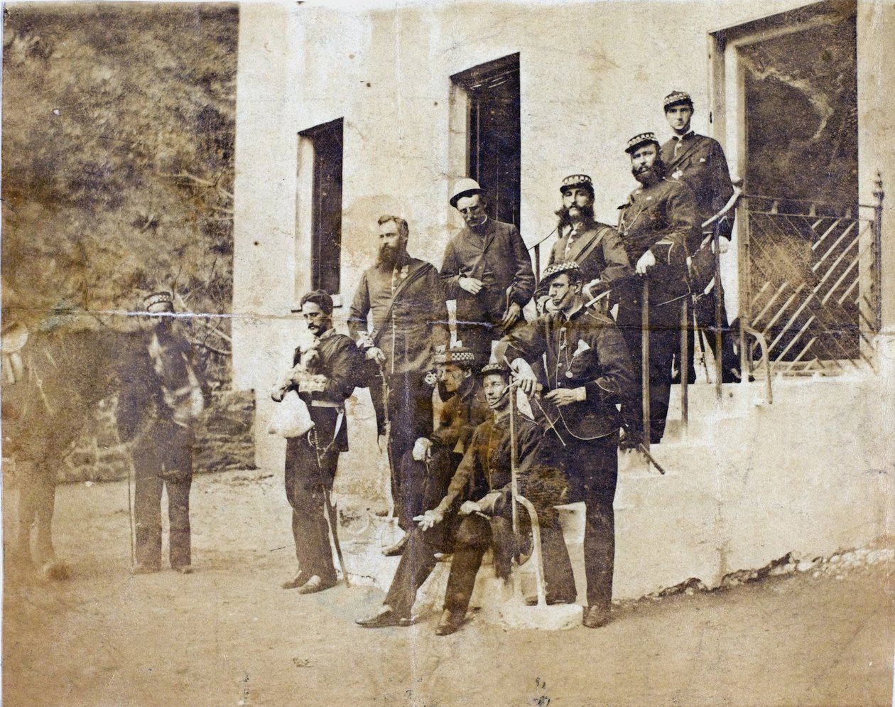 Officers of the 99thdani af Unknown photographer