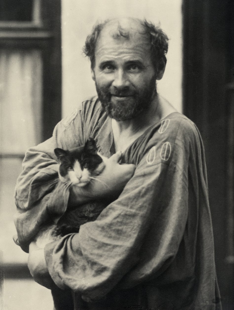 Billede af Gustav Klimt (1862-1918) af Unknown photographer