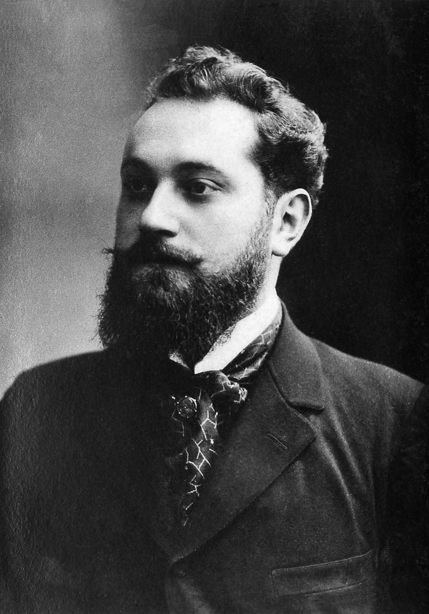 Portræt af Albert Guillaume (1873-1942), fransk maler, illustrator og tegneserieskaber. af Unknown photographer