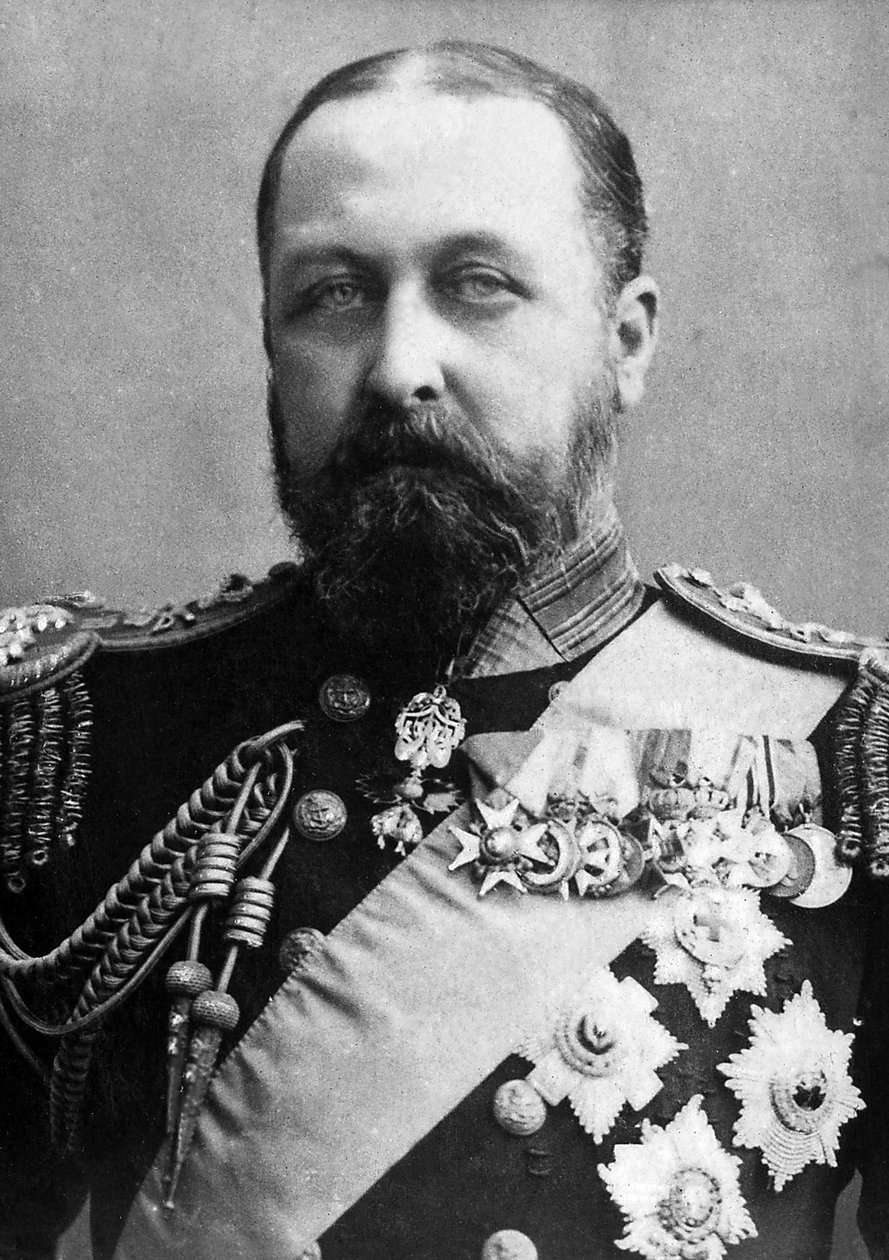 Portræt af Alfred Ernest Albert (1844-1900), bror til kong Edward VII af England, hertug af Edinburgh og Sachsen Cobourg Gotha, og jarl af Kent og Ulster. af Unknown photographer