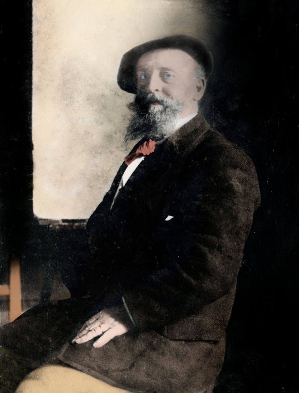 Portræt af Alfred Sisley (1839-1899) - af Unknown photographer