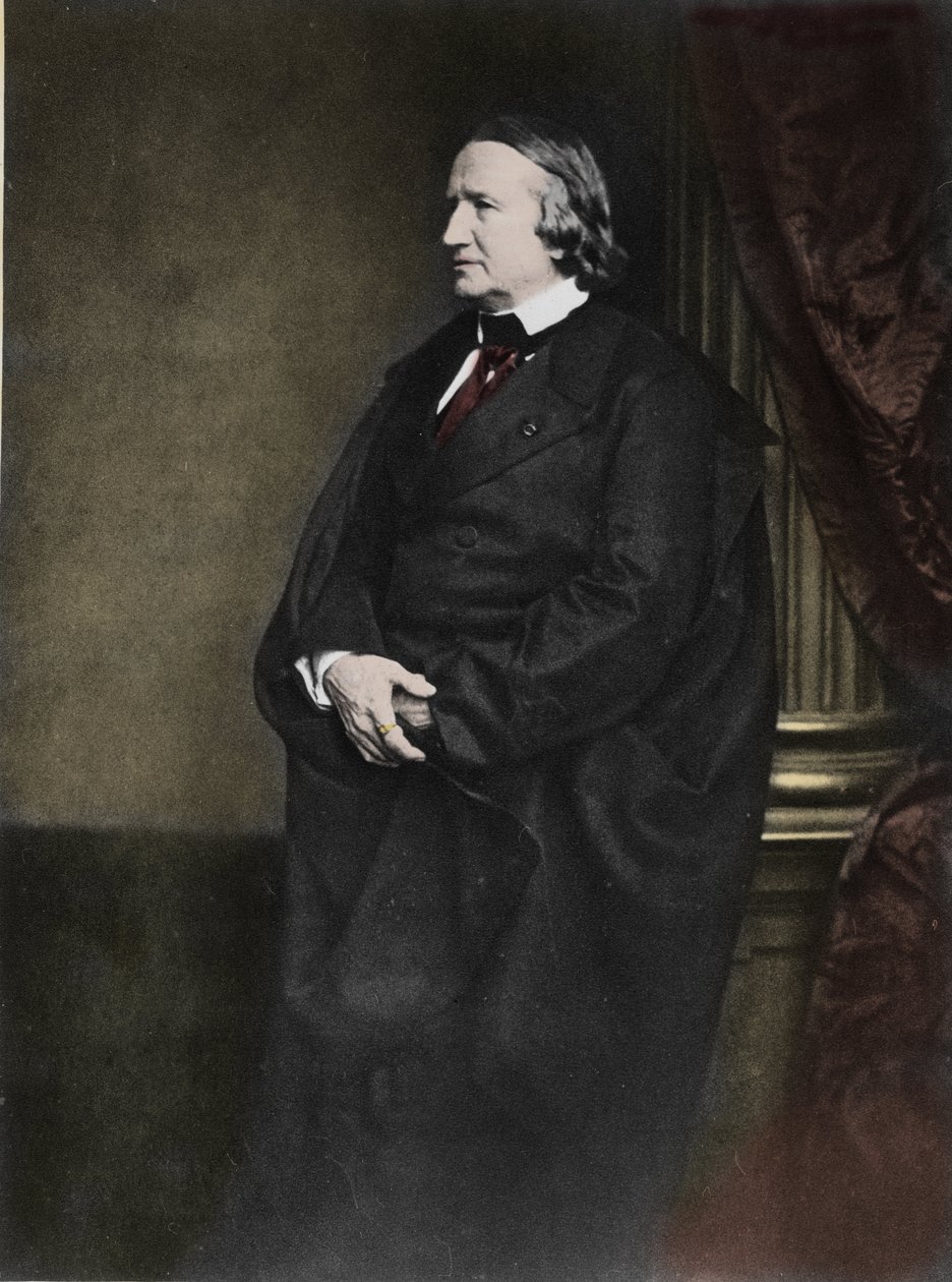 Portræt af Alfred de Vigny (Alfred Victor, greve af Vigny af Unknown photographer