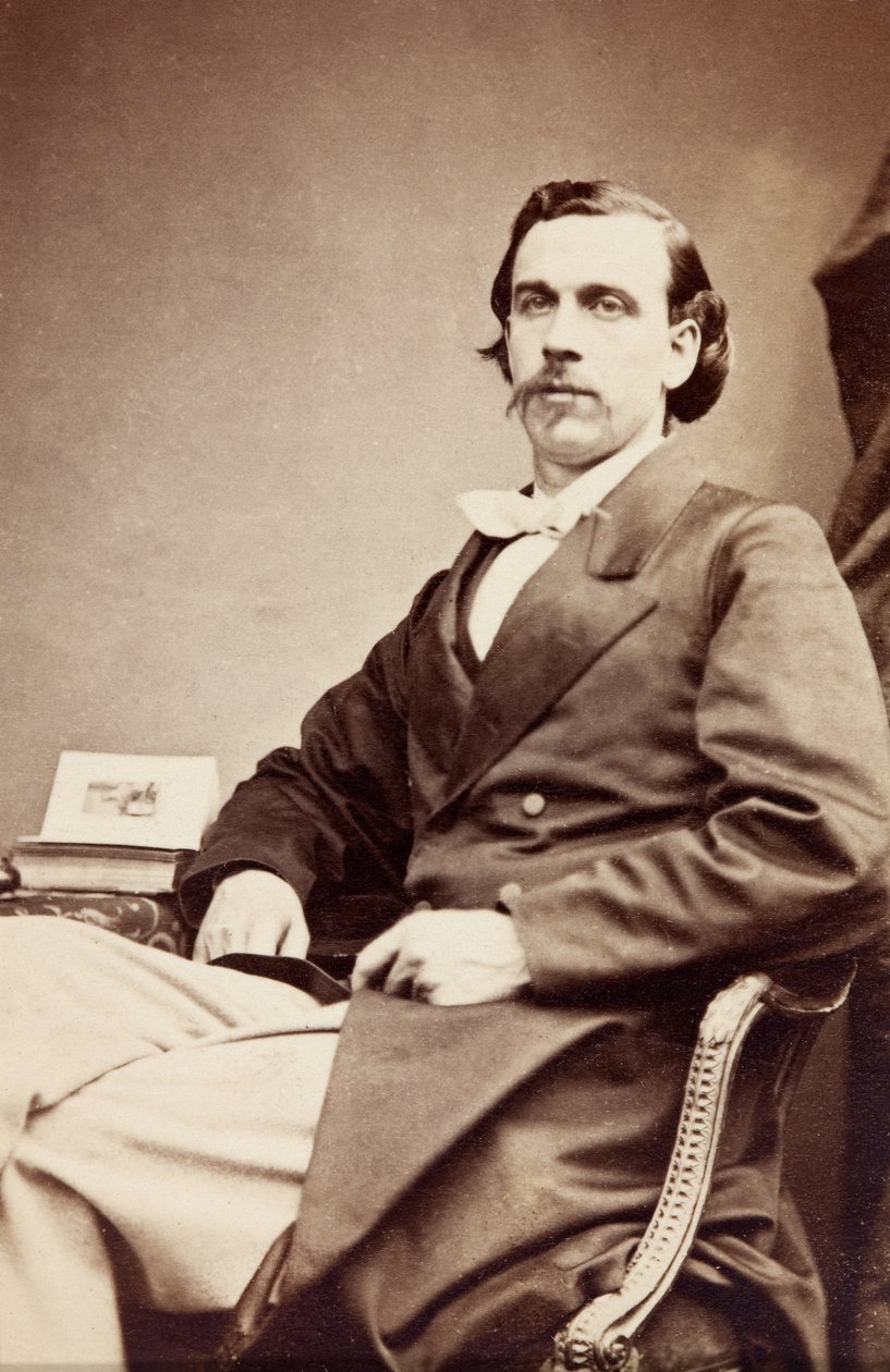 Allan Folin muotokuva, n. 1860 (m/w kuva) af Unknown photographer
