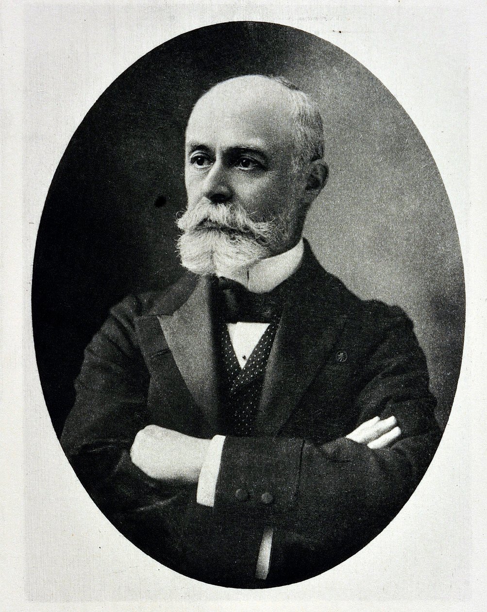 Portræt af Antoine Henri Becquerel - engelsk fysiker, nobelpristager 1852-1908 af Unknown photographer