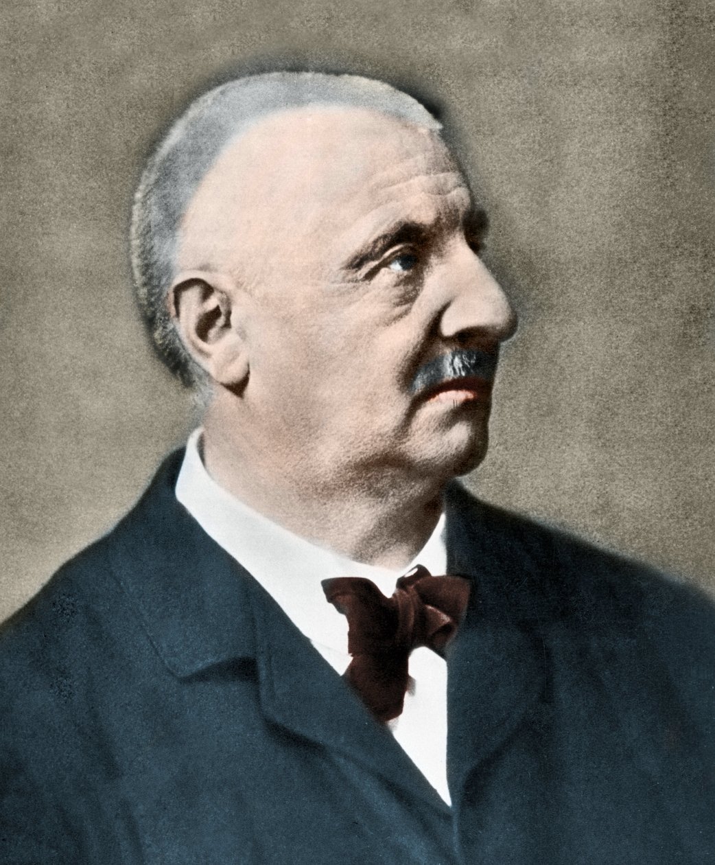 Portræt af Anton Bruckner (1824-1896), østrigsk komponist. af Unknown photographer