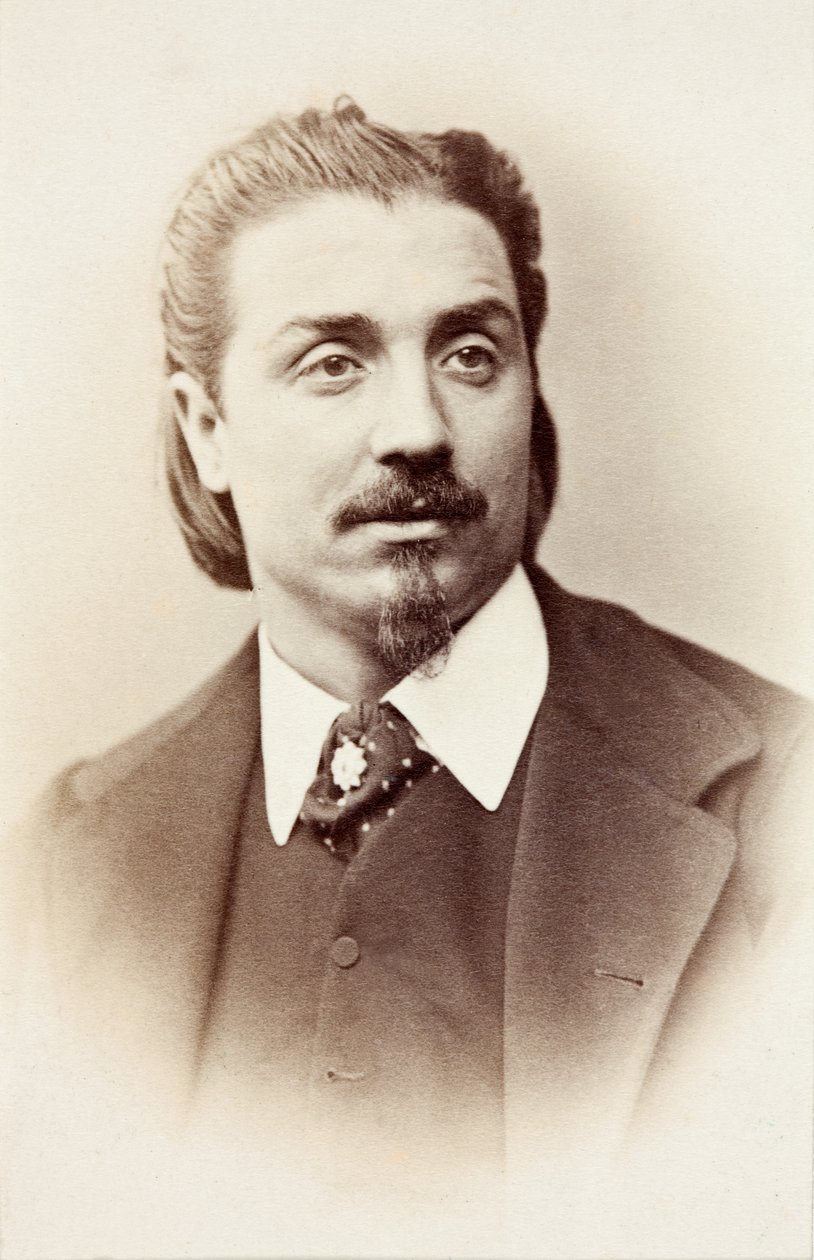 Portræt af Antonio Cotogni af Unknown photographer