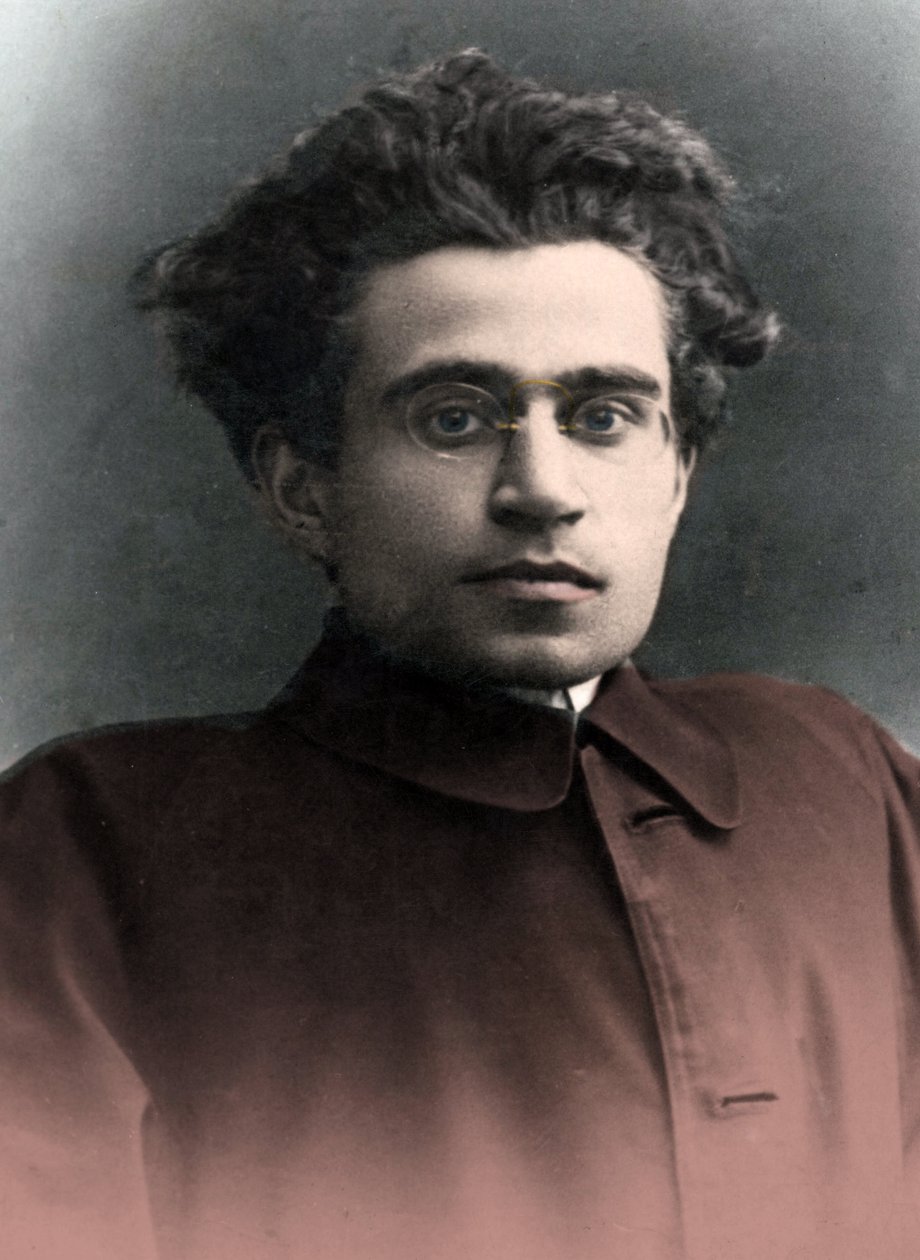 Portræt af Antonio Gramsci (1891-1937), italiensk filosof og politiker. sd. 20. århundrede. Fotografi. af Unknown photographer