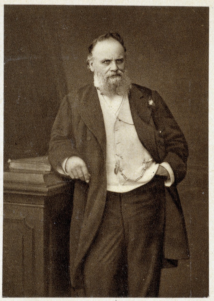 Portræt af Aristide Boucicaut (købmand og filantropisk) i 1874. af Unknown photographer