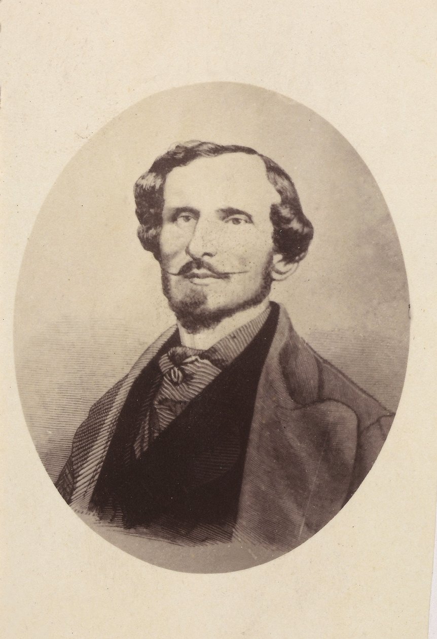 Portræt af baron Bettino Ricasoli af Unknown photographer