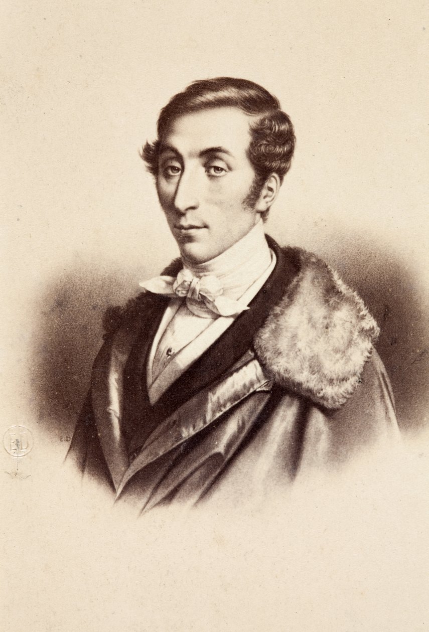 Carl Maria von Weberin muotokuva, noin 1860-luku (painettu) af Unknown photographer