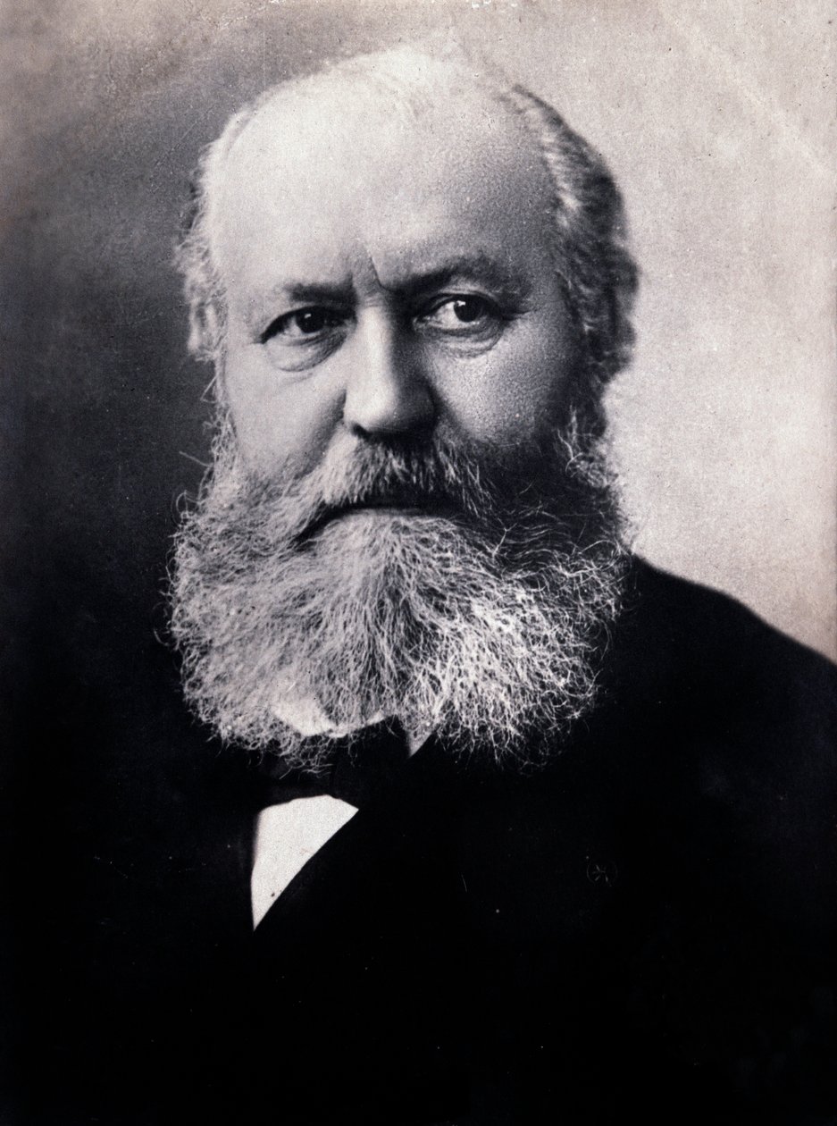 Portræt af Charles Gounod (s/h foto) af Unknown photographer