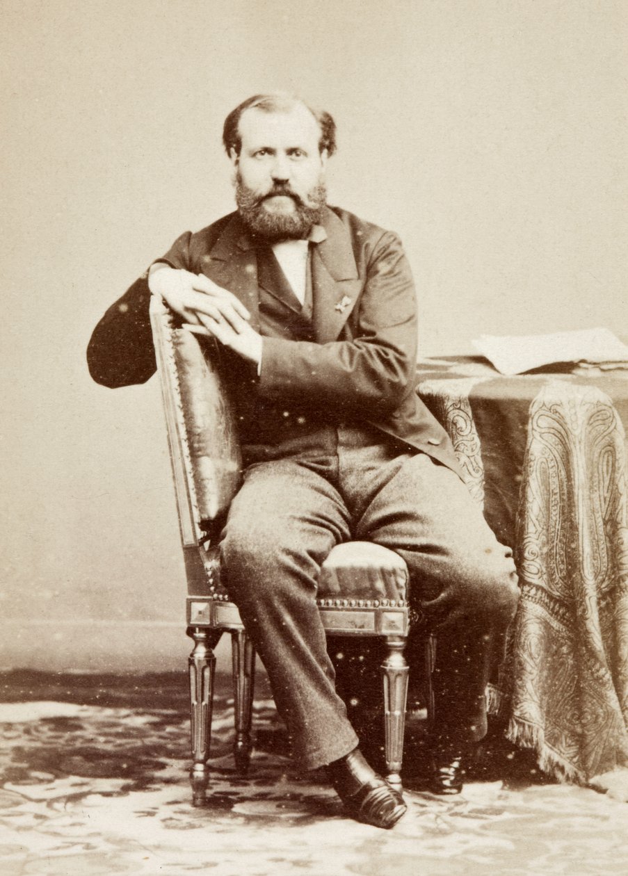 Portræt af Charles Gounod af Unknown photographer