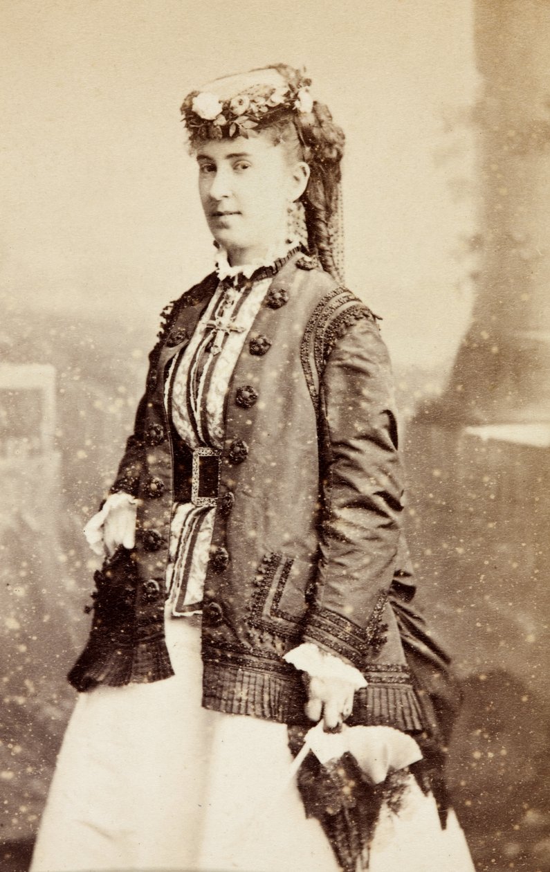 Portræt af Clara Kellogg af Unknown photographer
