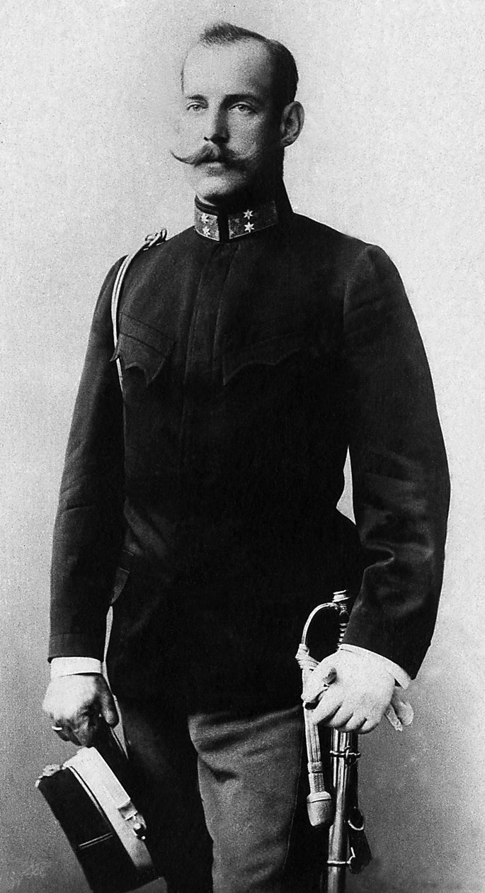 Portræt af Konstantin I (1868-1923) konge af Grækenland fra 1913 til 1917. af Unknown photographer