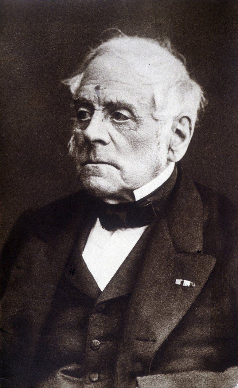 Portræt af Daniel François Esprit Auber (1782-1871), fransk komponist. af Unknown photographer
