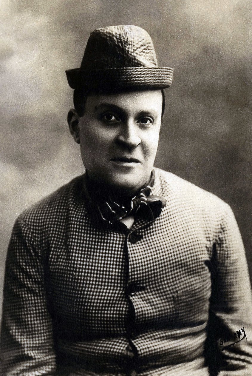 Portræt af Dranem (1869-1935), fransk sanger og stjerne i Music Hall. af Unknown photographer