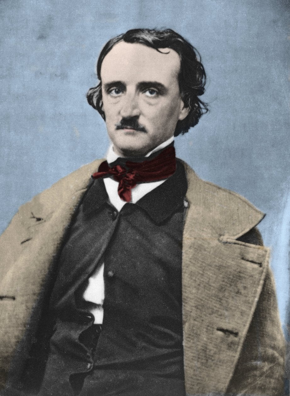 Portræt af Edgar Allan Poe (1809-1849), amerikansk forfatter. af Unknown photographer