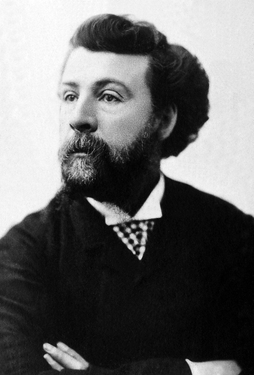 Portræt af Edouard Pailleron (1834-1899), fransk digter og dramatiker. af Unknown photographer