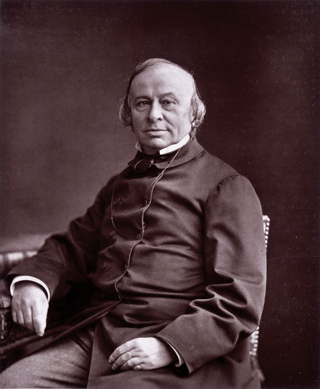 Portræt af Edouard René Lefebvre de Laboulaye (1811-1883), fransk advokat og politiker. af Unknown photographer