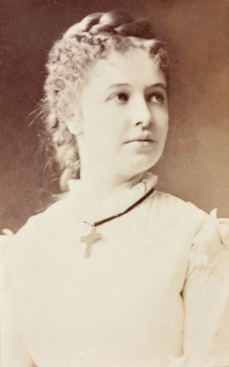 Emma Albanin muotokuva af Unknown photographer