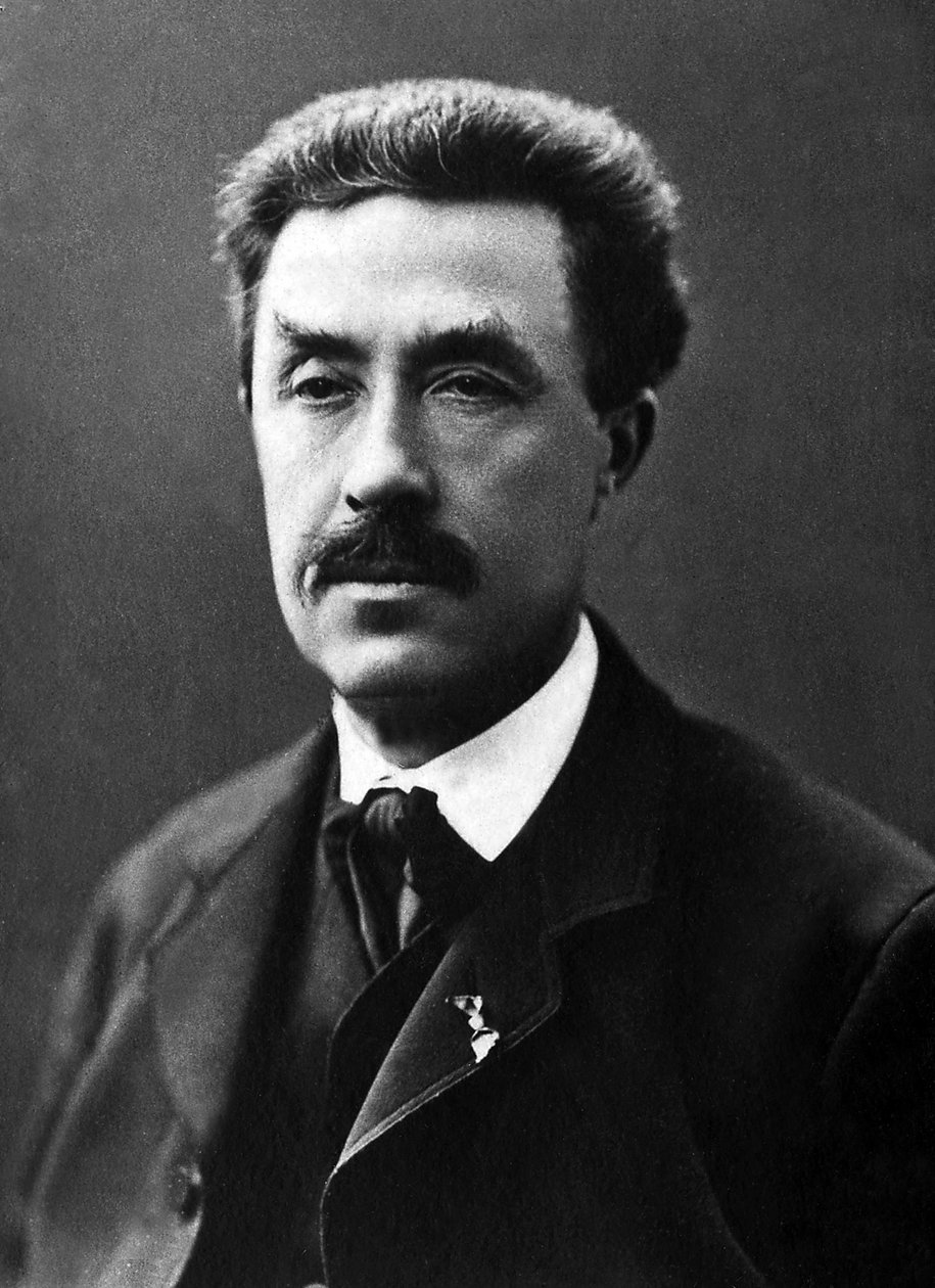 Portræt af Emmanuel Fremiet (1824-1910), fransk billedhugger. af Unknown photographer