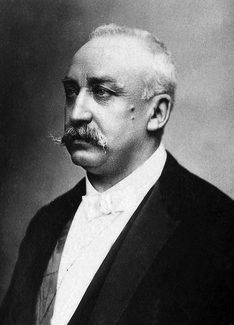 Portræt af Felix Faure (1841-1899), industrimand og politiker, moderat republikaner, han blev præsident for republikken fra 1895 til 1899. af Unknown photographer