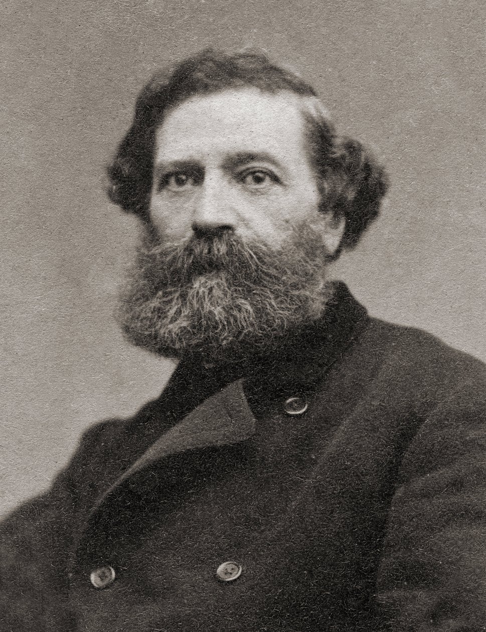Portræt af Felix Pyat (1810-1889) fransk forfatter, journalist og politiker af Unknown photographer
