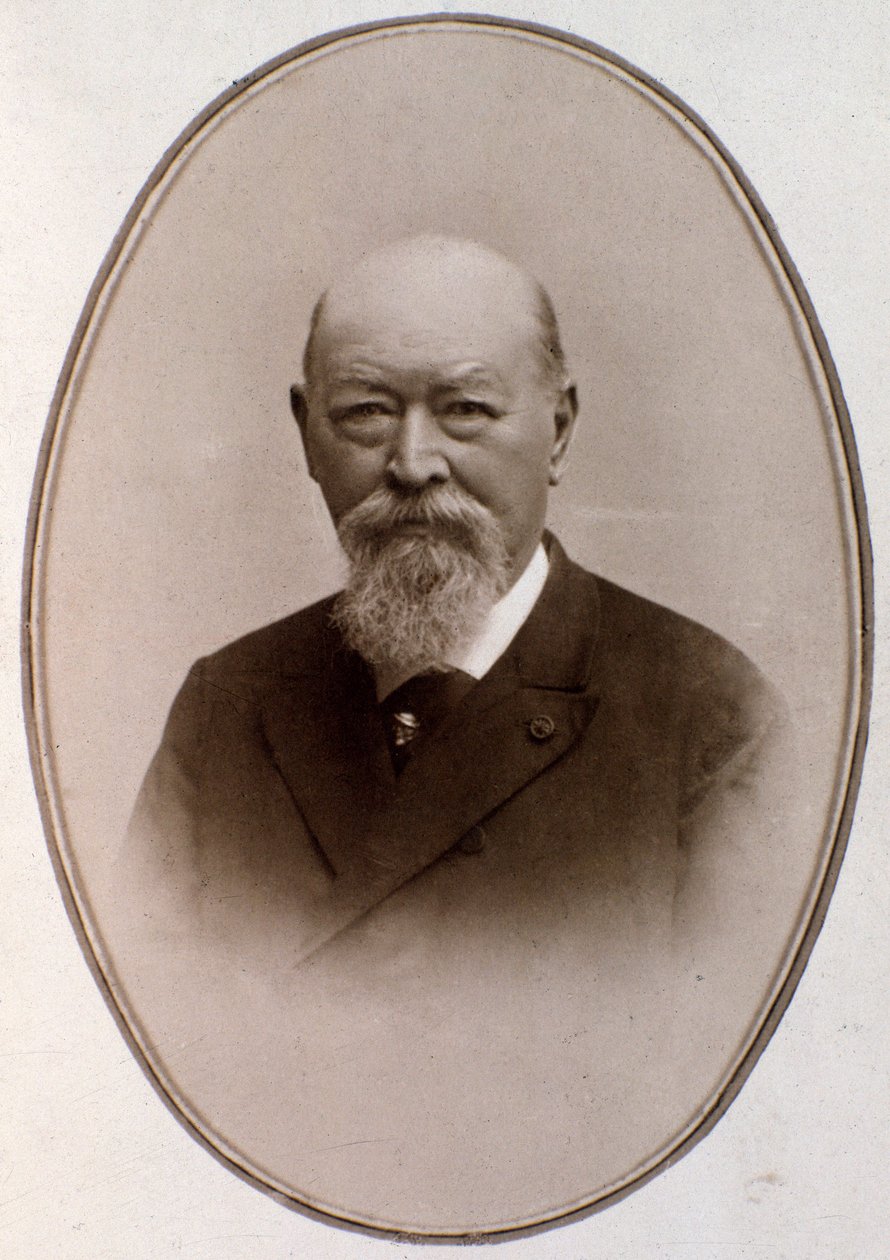 Portræt af Franz von Suppe (s/h foto af Unknown photographer