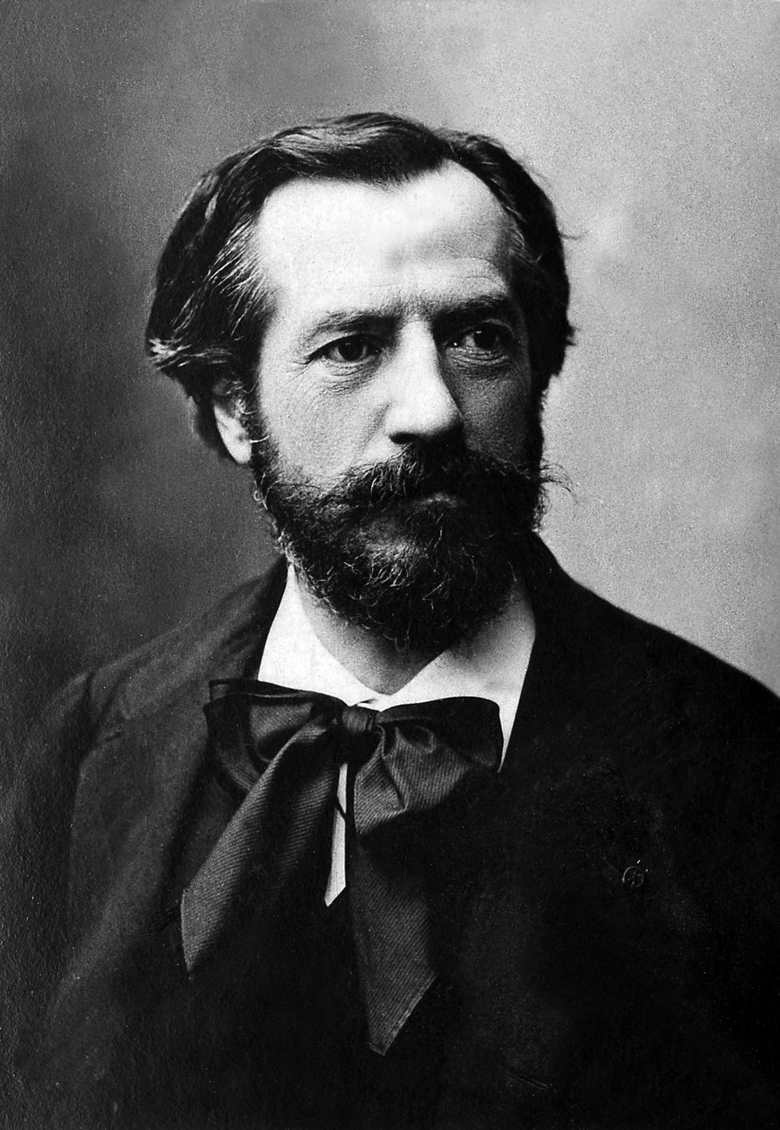 Portræt af Frederic Auguste Bartholdi (1834-1904), fransk billedhugger. af Unknown photographer