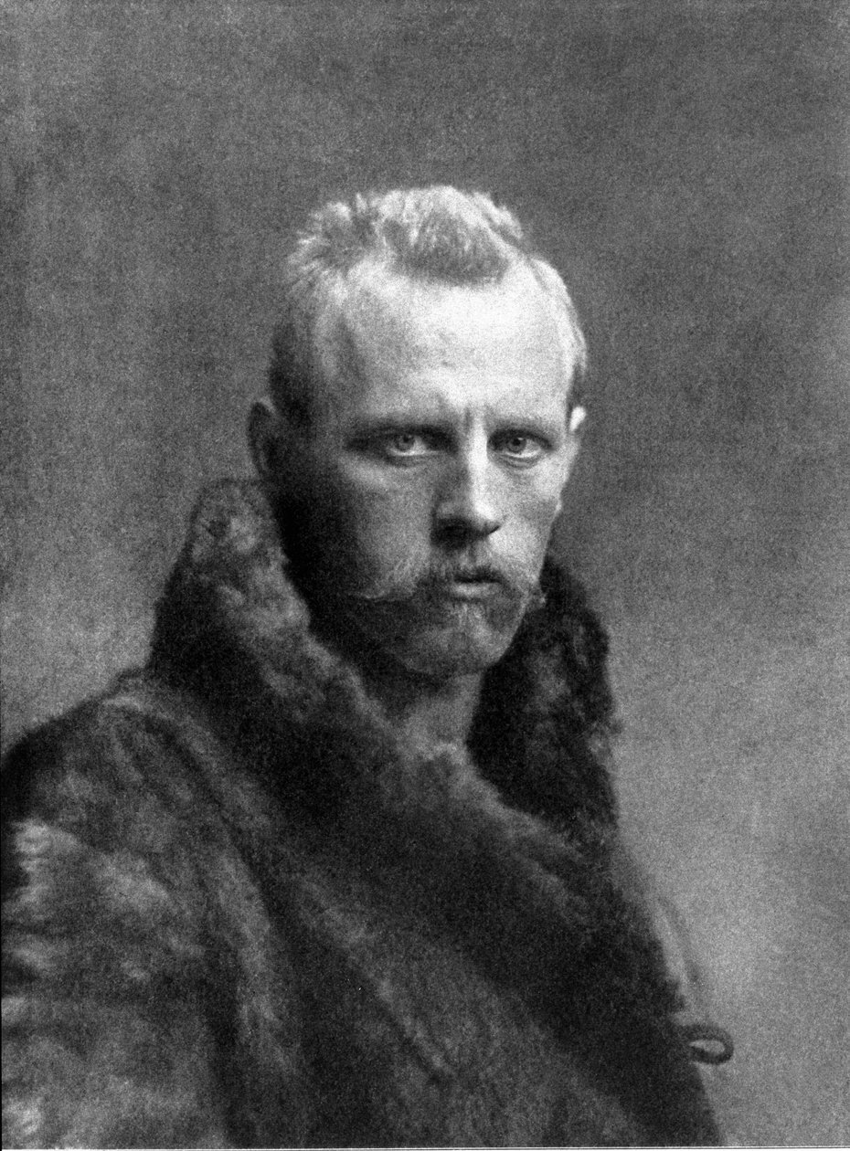 Portræt af Fridtjof Nansen (1861-1930), norsk opdagelsesrejsende af Unknown photographer