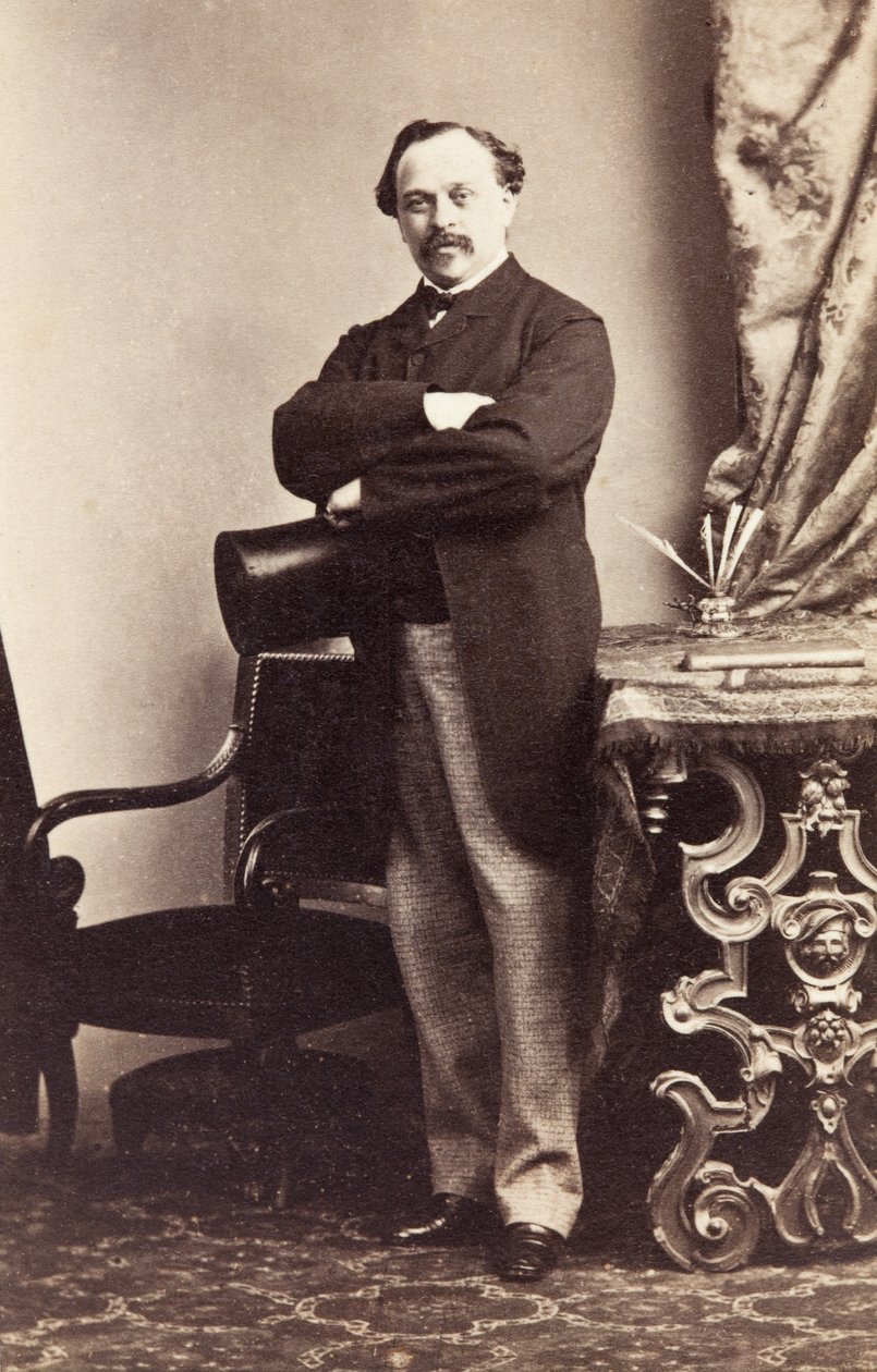 Portræt af Giovanni Battista Belletti af Unknown photographer