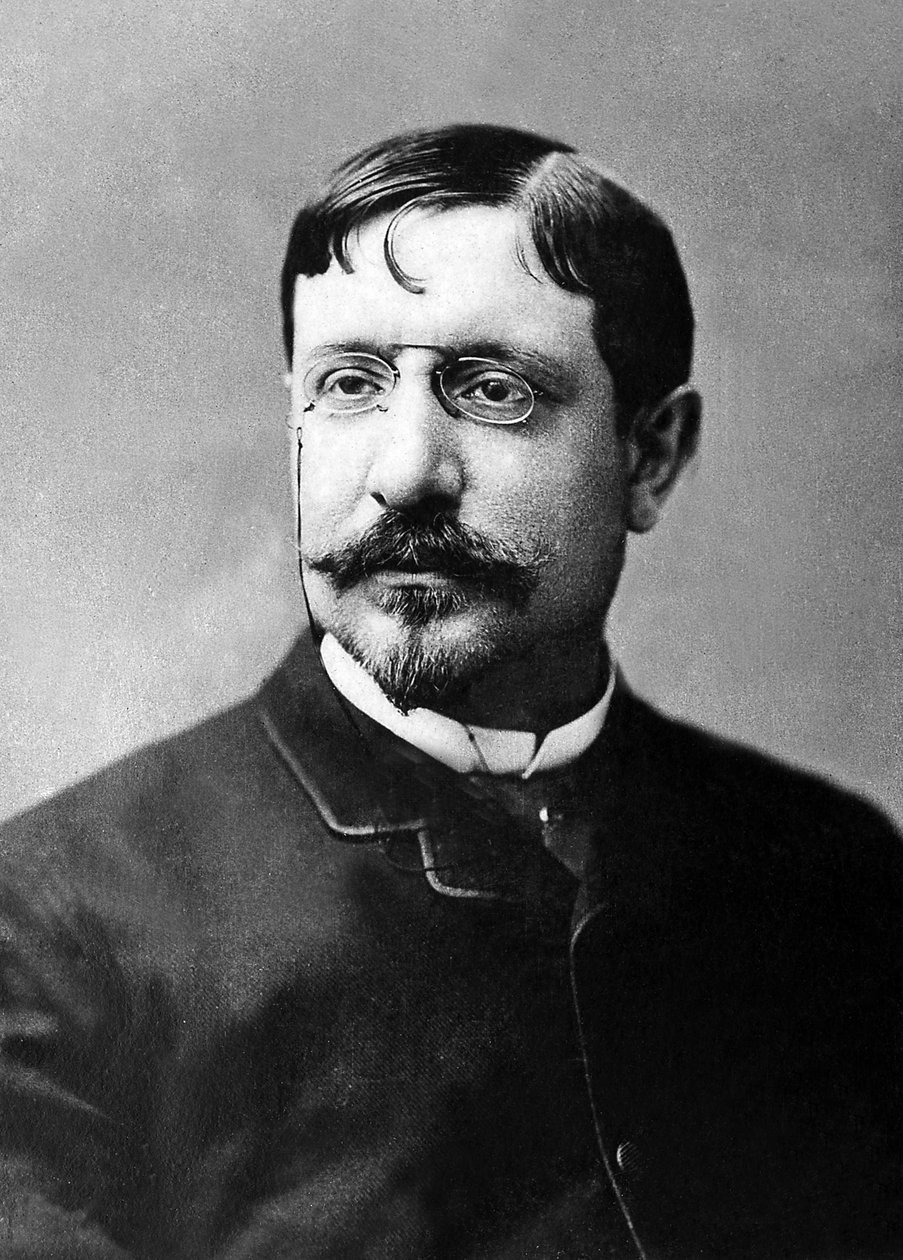 Portræt af Jean Joseph (Jean-Joseph) Constant dit Benjamin Constant (Benjamin-Constant) (1845-1902), fransk orientalistisk maler og gravør. af Unknown photographer