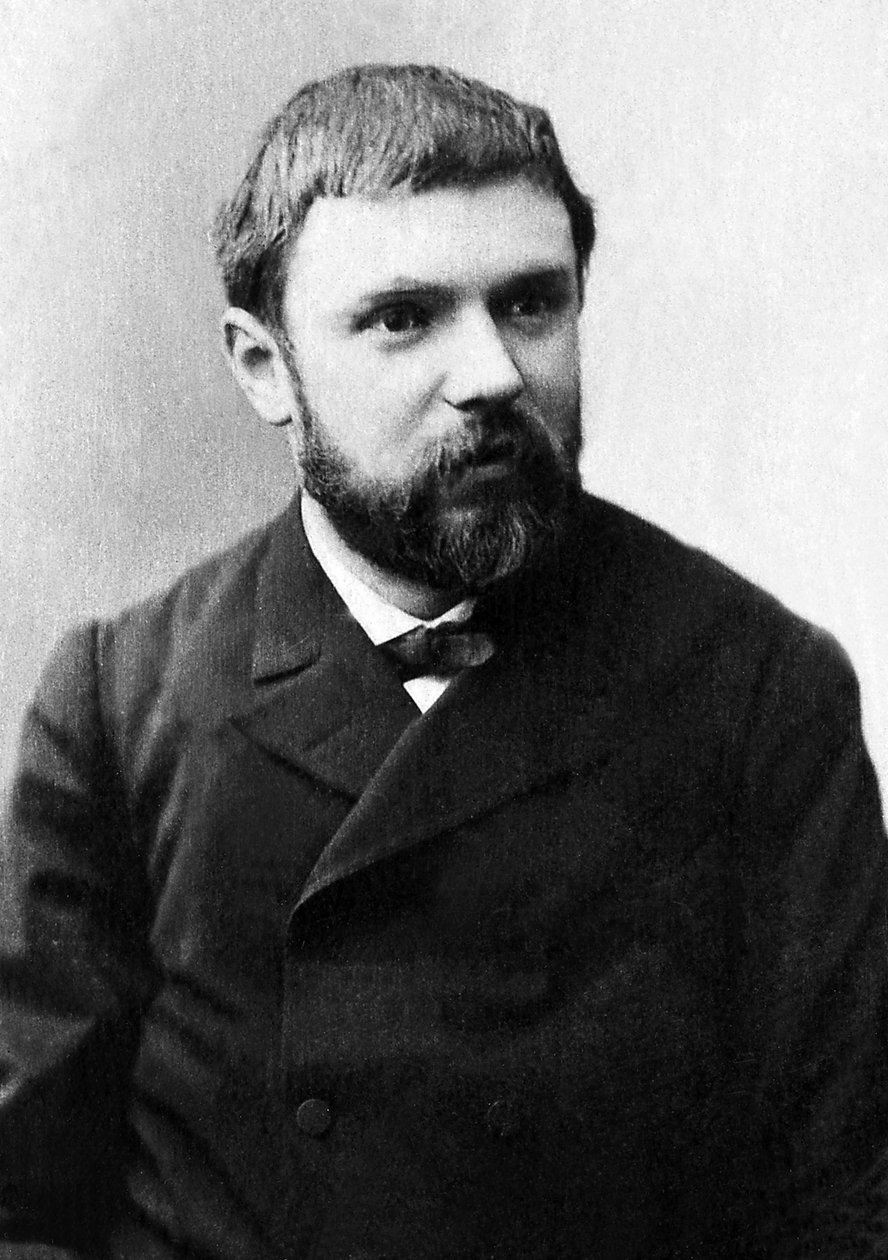 Portræt af Jules Henri Poincare (1854-1912), fransk matematiker og fysiker. af Unknown photographer