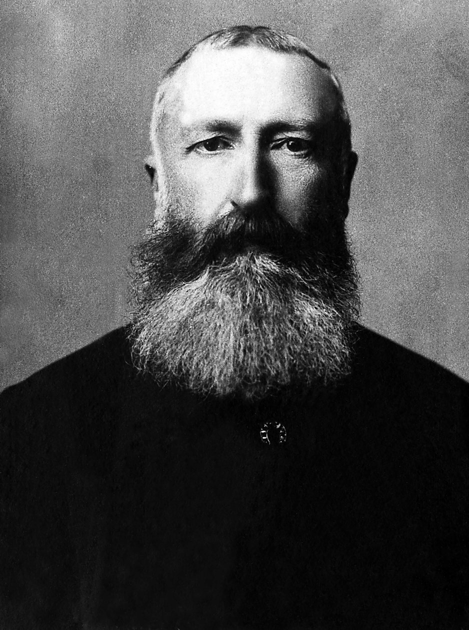 Portræt af Leopold II af Belgien (1835-1909), konge af belgierne fra 1865 til 1909. af Unknown photographer
