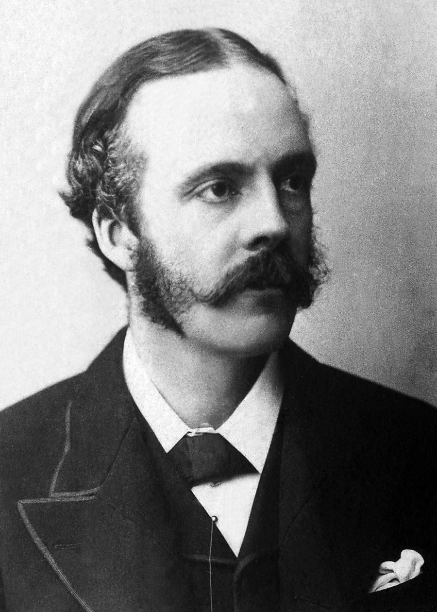 Portræt af Lord Arthur James Balfour (1848-1930), britisk politiker. af Unknown photographer