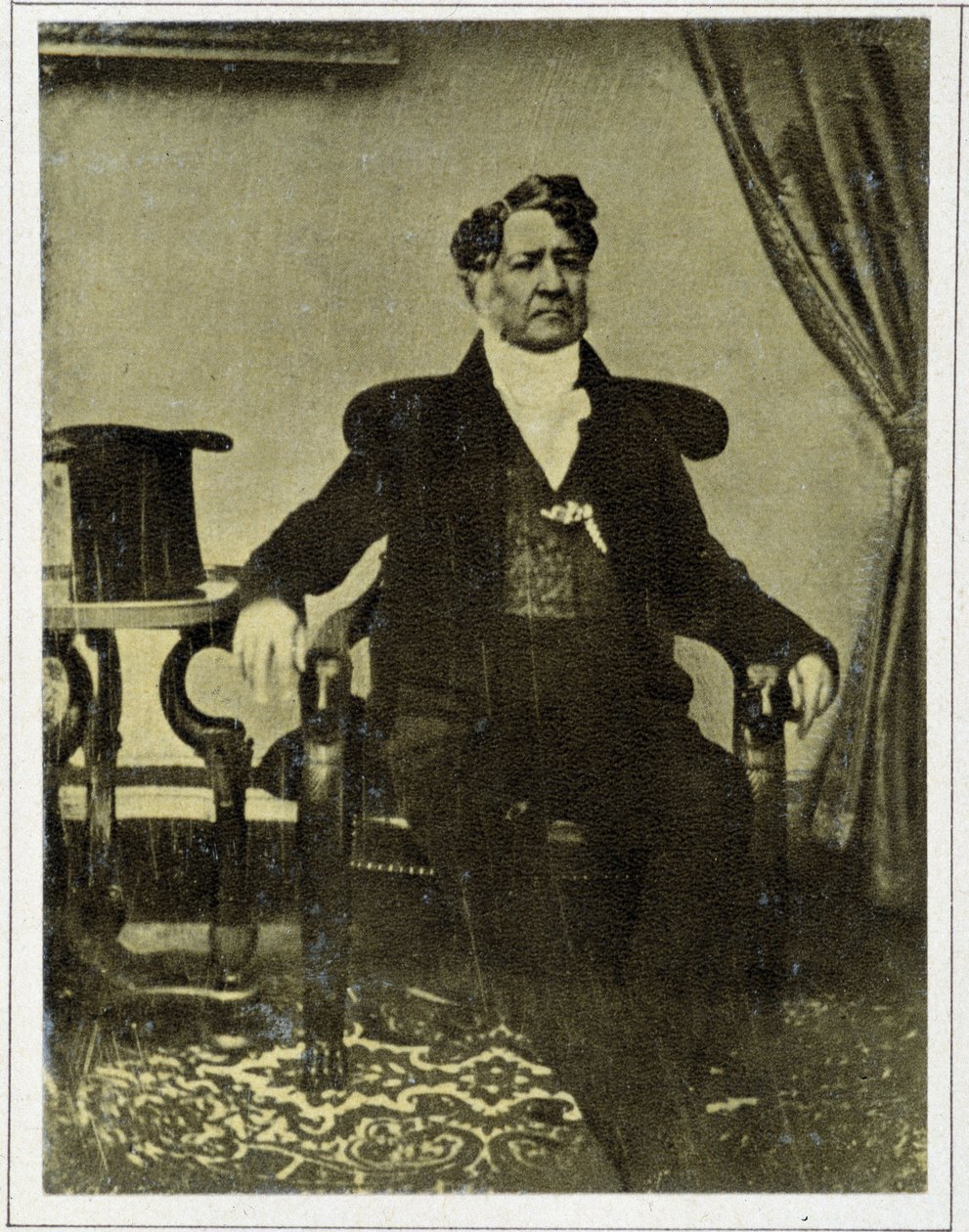 Portræt af Louis Philippe I (1773 - 1850) i 1845. af Unknown photographer