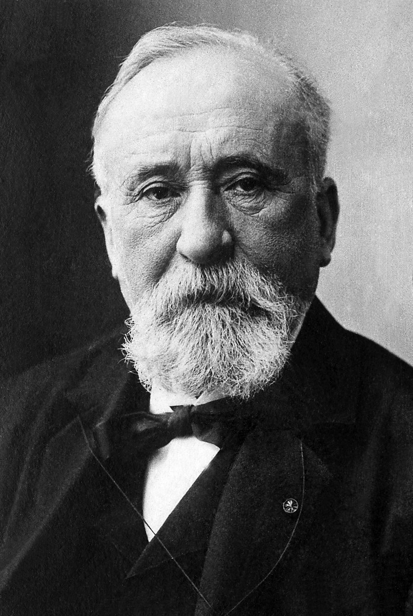 Portræt af Pierre Puvis de Chavannes (1824-1898), fransk symbolistisk maler. af Unknown photographer