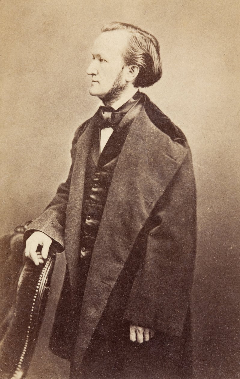 Portræt af Richard Wagner, ca. 1860