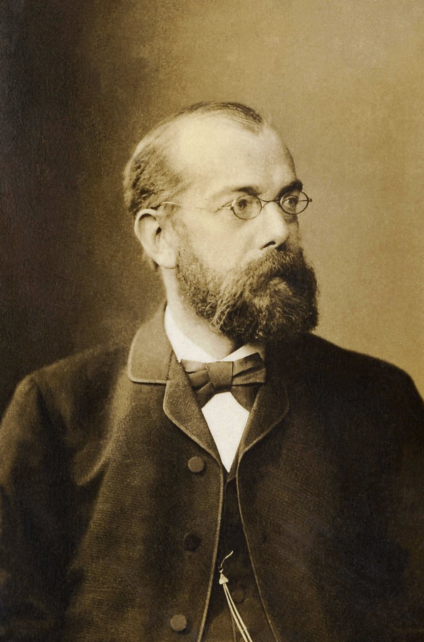 Portræt af Robert Koch (1843-1910), tysk læge, nobelprismodtager. af Unknown photographer