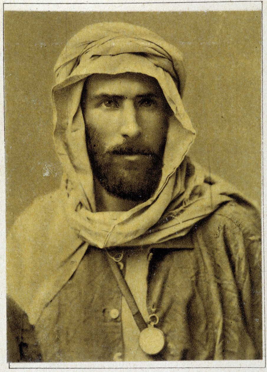 Portræt af Savorgnan de Brazza i 1882. af Unknown photographer
