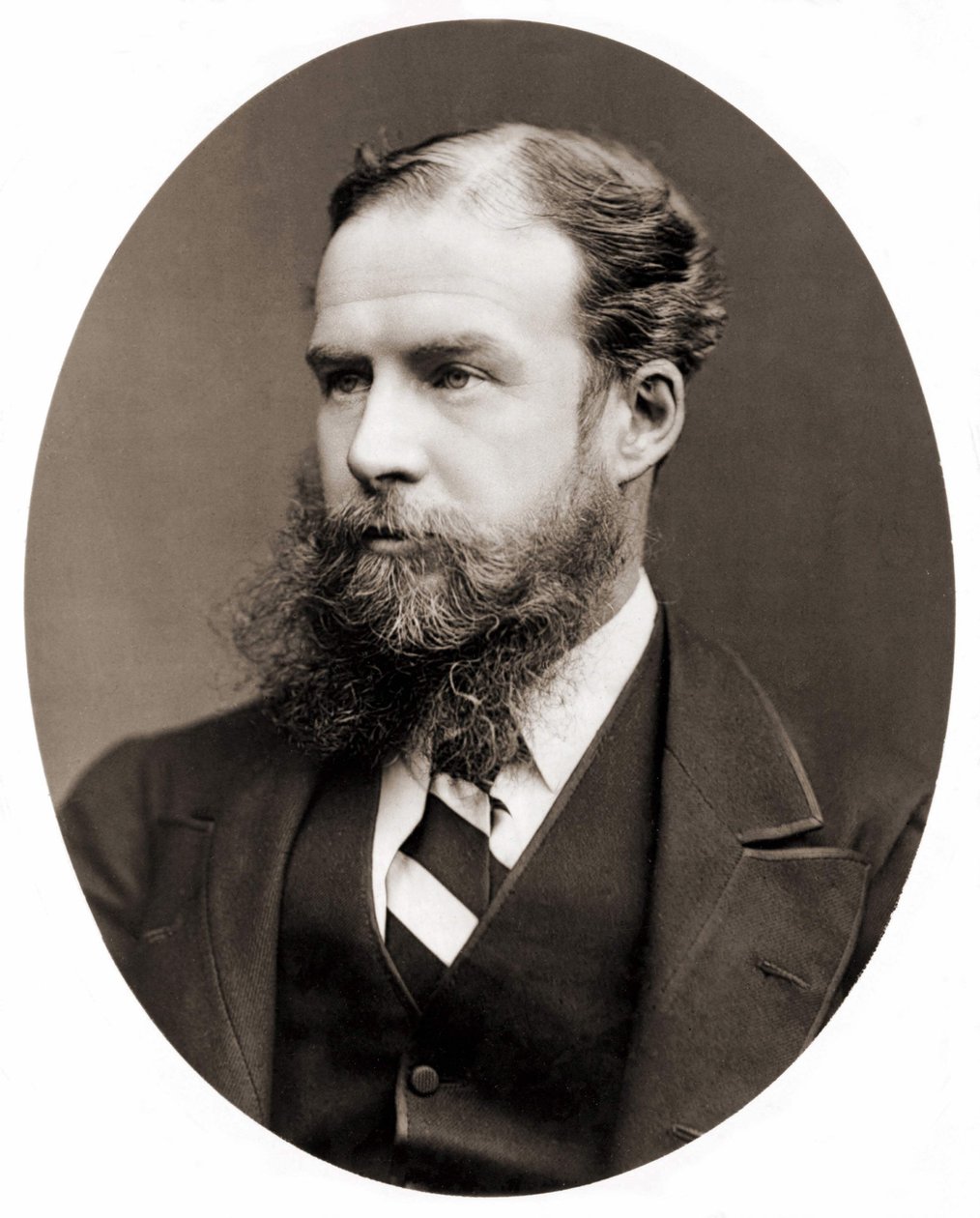 Portræt af Sir John Lubbock, baron af Avebury (1834-1913), britisk politiker, naturforsker og forhistoriker. Fotografering. af Unknown photographer
