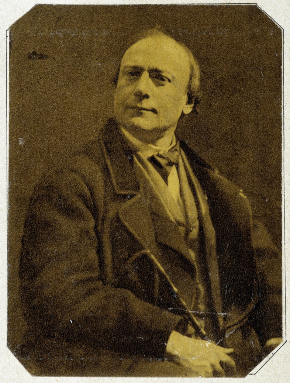 Portræt af Theodore de Banville i 1873, fransk digter (1823 - 1891) af Unknown photographer