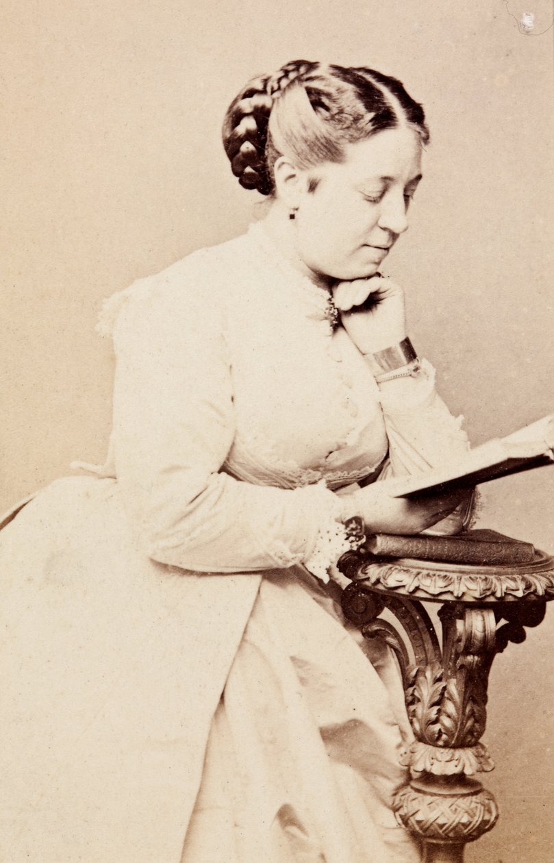 Portræt af Therese Tietjens, ca. 1860