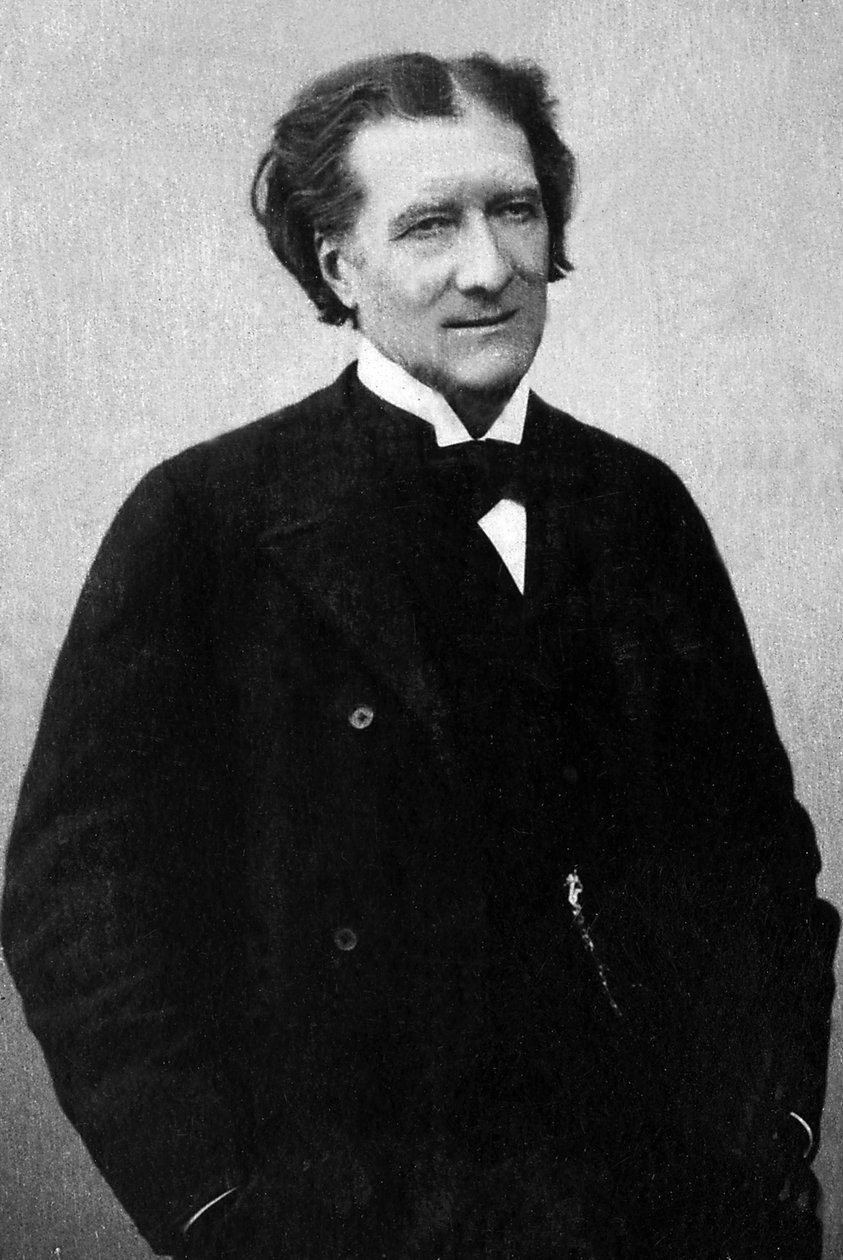 Portræt af Victorien Sardou (1831-1908), fransk dramatiker. af Unknown photographer