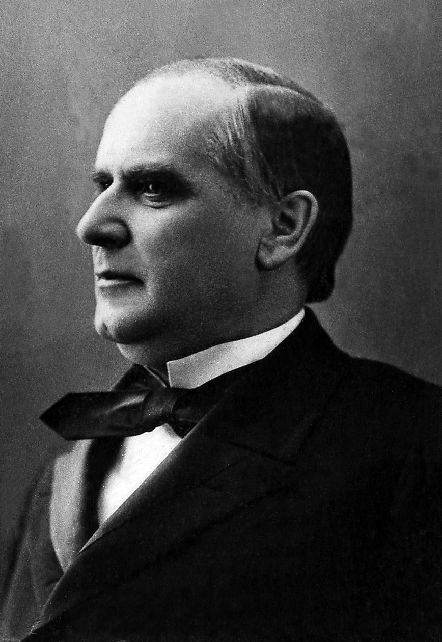 Portræt af William McKinley (1843-1901), amerikansk politiker. af Unknown photographer