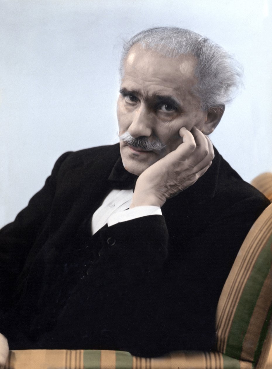 Portræt af den italienske dirigent Arturo Toscanini (1867-1957). 1930s af Unknown photographer